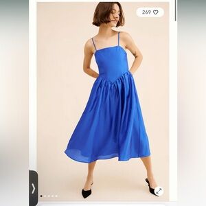 Hutch | Dresses | Hutch X Anthropologie Halter Corset Midi Dress | Poshmark
